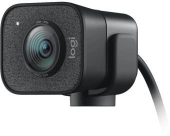 Камера Web Logitech StreamCam черный (1920x1080) USB Type-C с микрофоном (960-001282) - купить недорого с доставкой в интернет-магазине