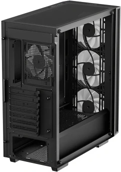 Корпус Deepcool Matrexx 55 V4 черный без БП E-ATX 2xUSB2.0 1xUSB3.0 audio bott PSU - купить недорого с доставкой в интернет-магазине