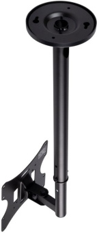 Кронштейн для телевизора Arm Media LCD-1000 черный 10"-37" макс.30кг потолочный поворот и наклон - купить недорого с доставкой в интернет-магазине