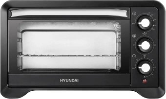 Мини-печь Hyundai MIO-HY103 20л. 1380Вт черный - купить недорого с доставкой в интернет-магазине