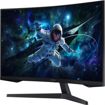 Монитор Samsung 32" Odyssey G5 S32CG550EI черный VA LED 1ms 16:9 HDMI матовая 300cd 178гр/178гр 2560x1440 165Hz FreeSync DP 2K USB 5.2кг - купить недорого с доставкой в интернет-магазине