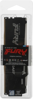 Память DDR5 8GB 6000MHz Kingston KF560C30BBA-8 Fury Beast XMP RGB RTL Gaming PC5-48000 CL30 DIMM 288-pin 1.4В kit single rank с радиатором Ret - купить недорого с доставкой в интернет-магазине