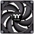 Вентилятор для корпуса Thermaltake CT140 140х140x25 черный 4-pin 30.5дБ (упак.:2шт) (CL-F148-PL14BL-A) Ret