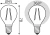 Лампа филам. Gauss Filament 8Вт цок.:E14 шар 220B св.свеч.бел.нейт. (упак.:10шт) (52128) - купить недорого с доставкой в интернет-магазине