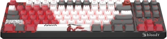 Клавиатура A4Tech Bloody S87 Naraka механическая черный/красный USB for gamer LED (S87 NARAKA) - купить недорого с доставкой в интернет-магазине