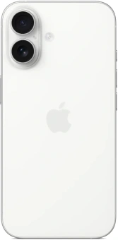 Смартфон Apple A3287 iPhone 16 256Gb белый моноблок 3G 4G 1Sim 6.1" 1179x2556 iOS 18 48Mpix 802.11 a/b/g/n/ac/ax/be NFC GPS Protect - купить недорого с доставкой в интернет-магазине