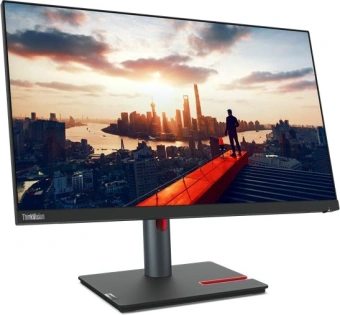 Монитор Lenovo 23.8" ThinkVision P24h-30 черный IPS LED 4ms 16:9 HDMI матовая HAS Piv 300cd 178гр/178гр 2560x1440 60Hz DP 2K USB 5.7кг - купить недорого с доставкой в интернет-магазине