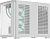 Корпус Formula Crystal U2M Floe белый без БП mATX 9x120mm 1xUSB3.1 audio bott PSU