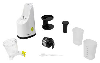 Соковыжималка шнековая Starwind SJ3112 200Вт рез.сок.:600мл. белый - купить недорого с доставкой в интернет-магазине