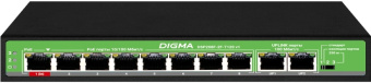 Коммутатор Digma DSP208F-2F-T120 DSP208F-2F-T120 V1 10x100Мбит/с 8PoE 8PoE+ 1PoE++ 120W неуправляемый - купить недорого с доставкой в интернет-магазине