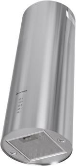 Вытяжка каминная Maunfeld Lee Light Isla 35 Inox нержавеющая сталь управление: кнопочное (1 мотор) - купить недорого с доставкой в интернет-магазине
