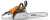 Бензопила Stihl MS 182 1600Вт 2.2л.с. дл.шины:16" (40cm) (11482000278) - купить недорого с доставкой в интернет-магазине
