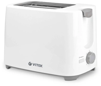 Тостер Vitek VT-1587 700Вт белый - купить недорого с доставкой в интернет-магазине