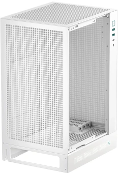 Корпус Deepcool CH170 Digital белый без БП mATX 1x120mm 1xUSB2.0 1xUSB3.0 audio bott PSU - купить недорого с доставкой в интернет-магазине