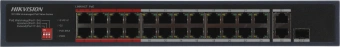 Коммутатор Hikvision DS-3E0326P-E/M(C) (L2) 25x100Мбит/с 1SFP 24PoE 230W неуправляемый - купить недорого с доставкой в интернет-магазине