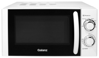 Микроволновая Печь Galanz MOS-2001MW 20л. 700Вт белый - купить недорого с доставкой в интернет-магазине