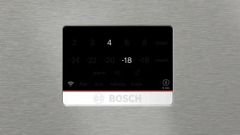 Холодильник Bosch KGP76AIC0N 2-хкамерн. нержавеющая сталь инвертер - купить недорого с доставкой в интернет-магазине