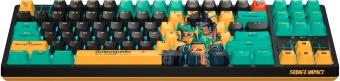 Клавиатура A4Tech AT87 Renegade черный/зеленый USB for gamer LED (AT87) кабель 1.8м - купить недорого с доставкой в интернет-магазине