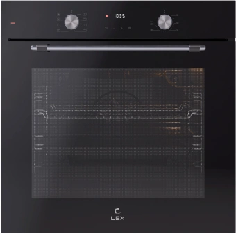 Духовой шкаф Электрический Lex EDP 680 BL MAX черный - купить недорого с доставкой в интернет-магазине