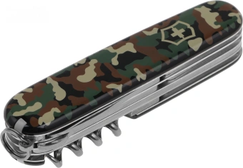 Нож перочинный Victorinox Huntsman (1.3713.94) 91мм 15функц. камуфляж карт.коробка - купить недорого с доставкой в интернет-магазине