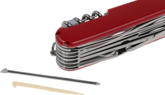 Нож перочинный Victorinox SwissChamp (1.6795) 91мм 33функц. красный карт.коробка - купить недорого с доставкой в интернет-магазине