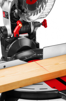 Торцовочная пила Зубр ЗПТ-255-1800 ЛМ2 1600Вт 5000об/мин d=255мм - купить недорого с доставкой в интернет-магазине