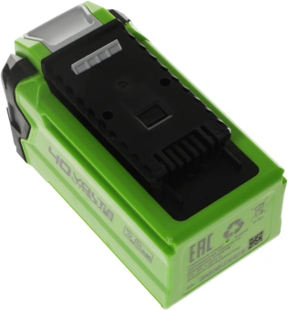 Батарея аккумуляторная Greenworks G40USB2 40В 2Ач Li-Ion (2939407) - купить недорого с доставкой в интернет-магазине