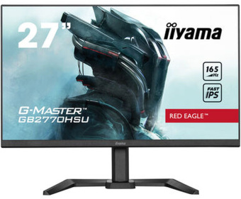 Монитор Iiyama 27" G-Master GB2770HSU-B5 черный IPS IGZO LED 0.8ms 16:9 HDMI M/M матовая HAS Piv 250cd 178гр/178гр 1920x1080 165Hz FreeSync Premium DP FHD USB 5.4кг - купить недорого с доставкой в интернет-магазине