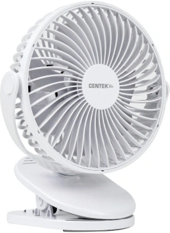Вентилятор настольный Centek CT-5045 5Вт скоростей:4 белый - купить недорого с доставкой в интернет-магазине