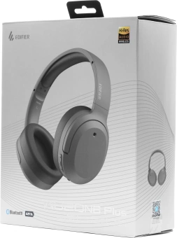 Гарнитура мониторные Edifier W820NB Plus серый беспроводные bluetooth оголовье - купить недорого с доставкой в интернет-магазине