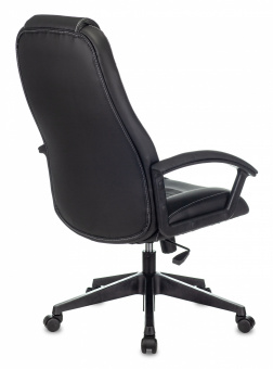 Кресло игровое Zombie 8 черный эко.кожа крестов. пластик - купить недорого с доставкой в интернет-магазине