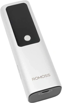 Мобильный аккумулятор Romoss PPU10 10000mAh QC/PD 130W 5A USB-A/USB-C серебристый/черный (1746858) - купить недорого с доставкой в интернет-магазине