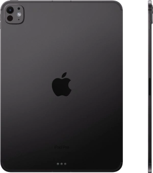 Планшет Apple iPad Pro 2024 A2837 M4 9C RAM8Gb ROM256Gb 11" OLED 2420x1668 5G eSIM iOS черный космос 12Mpix 12Mpix BT WiFi 9hr - купить недорого с доставкой в интернет-магазине
