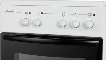 Плита Электрическая Лысьва EF3001MK00 белый стеклокерамика (без крышки) - купить недорого с доставкой в интернет-магазине