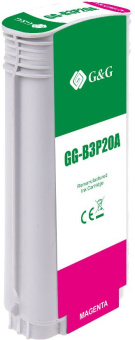 Картридж струйный G&G №727 GG-B3P20A пурпурный (130мл) для HP DJ T920/T1500/T2530 - купить недорого с доставкой в интернет-магазине