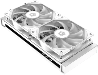 Система водяного охлаждения ID-Cooling Dashflow 240 Basic одноцветная Soc-AM4/1151/1200/2066/1700 белый 4-pin 15.2-35.2dB Al+Cu 260W 2250gr Ret (DASHFLOW 240 BASIC WHITE) - купить недорого с доставкой в интернет-магазине