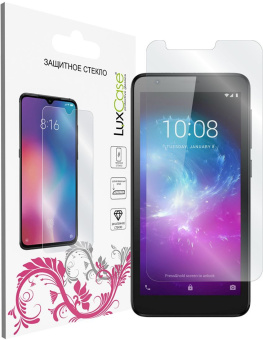 Защитное стекло для экрана LuxCase прозрачный для ZTE Blade L8/L9 прозрачная 1шт. (83244) - купить недорого с доставкой в интернет-магазине