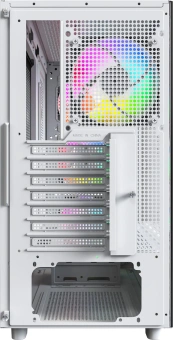 Корпус Montech XR Wood белый без БП ATX 9x120mm 4x140mm 2xUSB3.0 audio bott PSU - купить недорого с доставкой в интернет-магазине