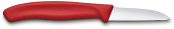 Нож кухонный Victorinox Swiss Classic (6.7301) стальной разделочный лезв.60мм прямая заточка красный без упаковки - купить недорого с доставкой в интернет-магазине