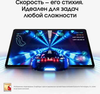 Планшет Samsung Galaxy Tab S9 SM-X716B 8 Gen 2 (3.36) 8C RAM12Gb ROM256Gb 11" AMOLED 2X 2560x1600 5G Android 13 графит 13Mpix 12Mpix BT WiFi microSD 1Tb 8400mAh - купить недорого с доставкой в интернет-магазине