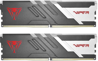 Память DDR5 2x32Gb 5600MHz Patriot PVVR564G560C40K Viper Venom RGB RTL Gaming PC5-44800 CL40 DIMM 288-pin 1.35В kit с радиатором Ret - купить недорого с доставкой в интернет-магазине