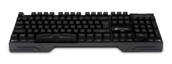 Клавиатура Оклик 709G черный USB for gamer LED (1788144) кабель 1.8м - купить недорого с доставкой в интернет-магазине