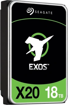 Жесткий диск Seagate SATA-III 18TB ST18000NM003D Server Exos X20 4KN (7200rpm) 256Mb 3.5" - купить недорого с доставкой в интернет-магазине