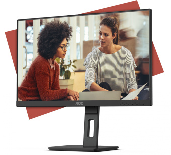 Монитор AOC 24" 24E3QAF черный IPS LED 16:9 HDMI M/M матовая HAS Piv 300cd 178гр/178гр 1920x1080 75Hz VGA DP FHD 4.45кг - купить недорого с доставкой в интернет-магазине