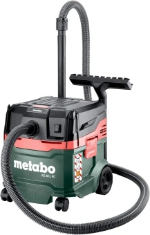 Строительный пылесос Metabo AS 20 L PC 1200Вт зеленый - купить недорого с доставкой в интернет-магазине
