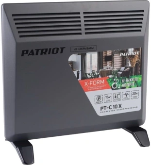 Конвектор Patriot PT-C 10 X 1000Вт серый - купить недорого с доставкой в интернет-магазине