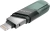 Флеш Диск Sandisk 128GB iXpand Flip SDIX90N-128G-GN6NE USB3.1 зеленый/серебристый - купить недорого с доставкой в интернет-магазине