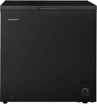 Морозильный ларь Kraft RX BD (W)-230BRX черный 55Вт - купить недорого с доставкой в интернет-магазине