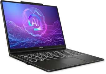 Ноутбук MSI Venture A16 AI+ A3HMG-026XRU Ryzen AI 7 350 16Gb SSD1Tb AMD Radeon 860M 16" OLED 2K (2048x1280) без ОС grey WiFi BT Cam (9S7-261K21-026) - купить недорого с доставкой в интернет-магазине