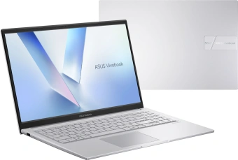 Ноутбук Asus Vivobook 15 X1504MA-BQ056 Core 3 310 8Gb SSD512Gb Intel Graphics 15.6" IPS FHD (1920x1080) без ОС silver WiFi BT Cam (90NB17I2-M01360) - купить недорого с доставкой в интернет-магазине